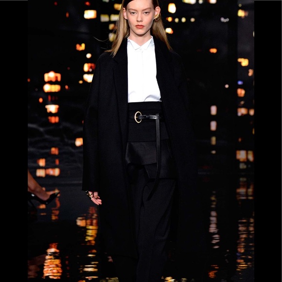 Donna Karan✨Stunning RUNWAY cashmere/wool coat - Picture 1 of 6